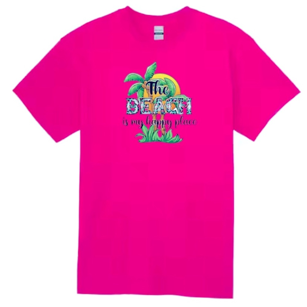 The Beach Is My Happy Place T-Shirt